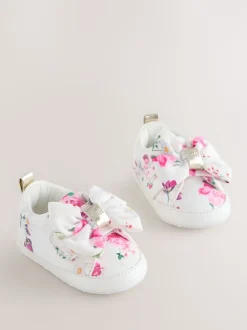 Baker by Ted Baker Baby Girls Organza Bow Padders Trainers