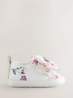 Baker by Ted Baker Baby Girls Organza Bow Padders Trainers