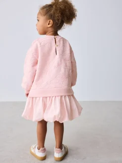 Baker by Ted Baker Corded Bubble Hem Mockable Dress