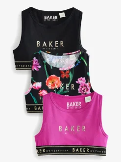 Baker by Ted Baker Crop Tops 3 Pack