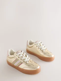 Baker by Ted Baker Tape Trainers with Gum Sole