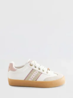 Baker by Ted Baker Tape Trainers with Gum Sole