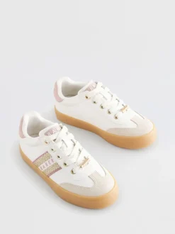 Baker by Ted Baker Tape Trainers with Gum Sole
