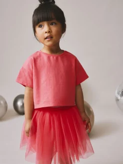 Berry Pink Top and Tutu Skirt Set (3mths-7yrs)