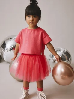 Berry Pink Top and Tutu Skirt Set (3mths-7yrs)