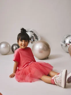 Berry Pink Top and Tutu Skirt Set (3mths-7yrs)