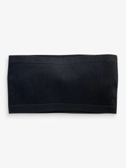 Black Bandeau Crop Tops (7-16yrs)