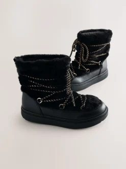 Black Borg Water Resistant Boots