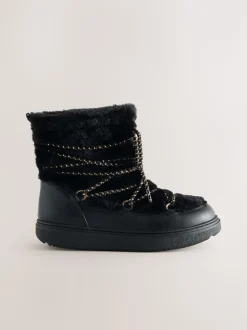 Black Borg Water Resistant Boots