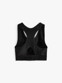 Black Racer Sports Bra (7-16yrs)