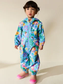 Blue Fairy Character Waterproof Printed Puddlesuit (6mths-7yrs)