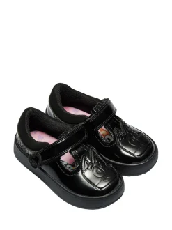 Character Black Bluey And Bingo School Shoes