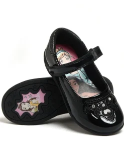 Character Black Disney Princess School Shoes
