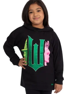 Character Black Wicked Elphaba And Glinda 100% Cotton Hoodie