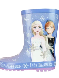 Character Blue Frozen Printed Wellies