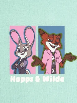 Character Green Zootropolis Judy & Nick Sweatshirt