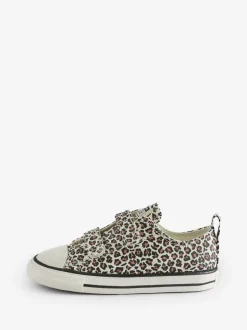 Converse Animal Chuck Taylor Toddler 2V Leopard Trainers