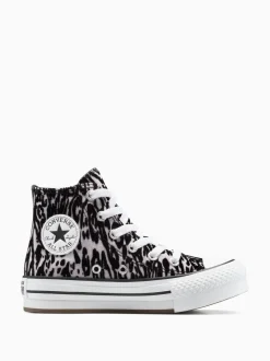 Converse Animal Chuck Taylor Kids EVA Lift Leopard High Trainers