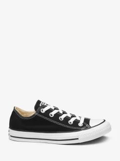 Converse Black Chuck Taylor All Star Ox Junior Trainers