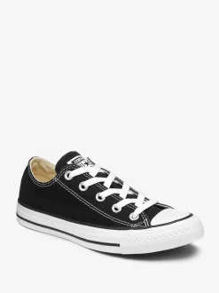 Converse Black Chuck Taylor All Star Ox Junior Trainers