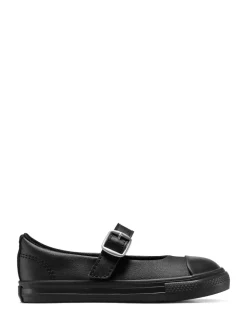 Converse Black Chuck Taylor Toddler Dainty Mary Jane Trainers
