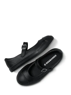 Converse Black Chuck Taylor Kid Dainty Mary Jane Trainers