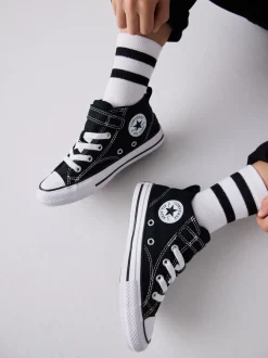 Converse Black Malden Street Junior Trainers