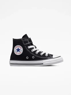 Converse Black 1V High Top Junior Trainers