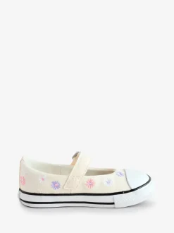 Converse Cream Infant Chuck Taylor Dainty Mary Jane Shoes