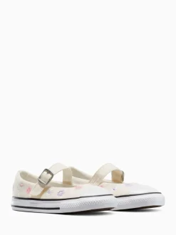 Converse Cream Infant Chuck Taylor Dainty Mary Jane Shoes
