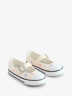 Converse Cream Infant Chuck Taylor Dainty Mary Jane Shoes