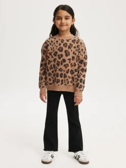 Cotton On Black Francine Flared Trousers