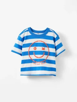 Cotton On Blue Bobbi Short Sleeve Graphic T-Shirt