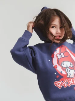 Cotton On Blue Hello Kitty Sammy Oversized Hoodie