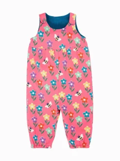Frugi Blue Helen Reversible Dungarees
