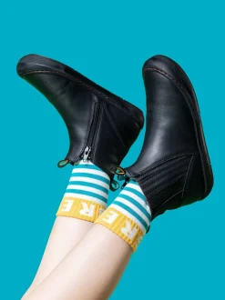 Frugi Lake Easy On Black Boots