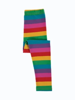 Frugi Pink Cotton Super Stretch Leggings