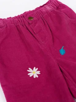 Frugi Purple Callie Paperbag Trousers