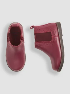 JoJo Maman Bébé Berry Pink Cosy Lined Boot