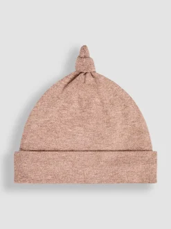 JoJo Maman Bébé Brown Woodland Friends Baby Hat