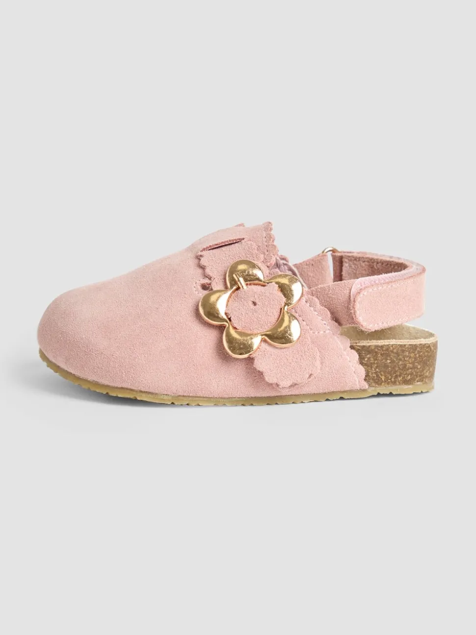 JoJo Maman Bébé Dusky Pink Slip-On Clogs