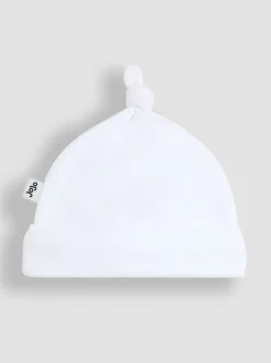 JoJo Maman Bébé White Peter Rabbit™ Baby Hat