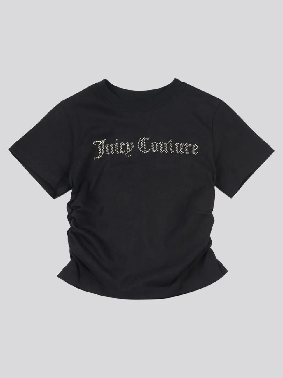 Juicy Couture Black Diamante Ringer T-Shirt