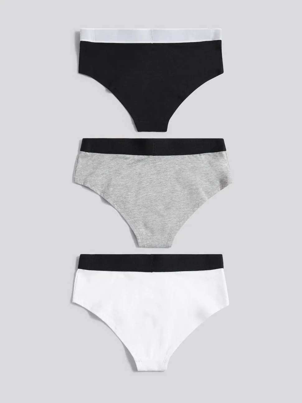 Juicy Couture Black Juicy Hipster Briefs 3 Pack Hanging