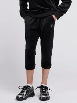 Juicy Couture Black Slim Capri Length Joggers