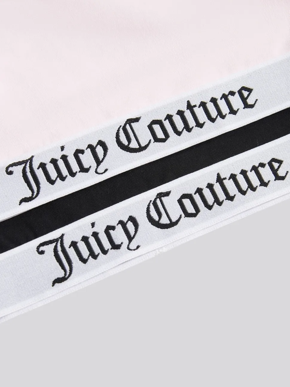 Juicy Couture Pink Juicy Crop Top 2 Pack Hanging