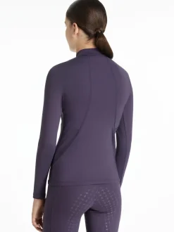 LeMieux Blue Young Rider Classique Base Layer Juniper