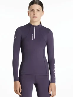 LeMieux Blue Young Rider Classique Base Layer Juniper