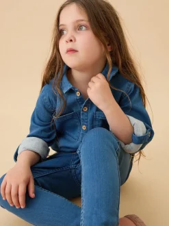 MORI Blue Dark Comfy Denim Jeans