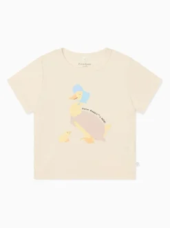 MORI Cream Jemima Puddleduck Short Sleeve T-Shirt